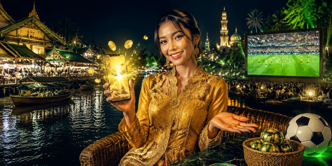 Pengguna wanita Malaysia di Kota Bharu bertaruh bola sepak sambil mengumpul mata VIP