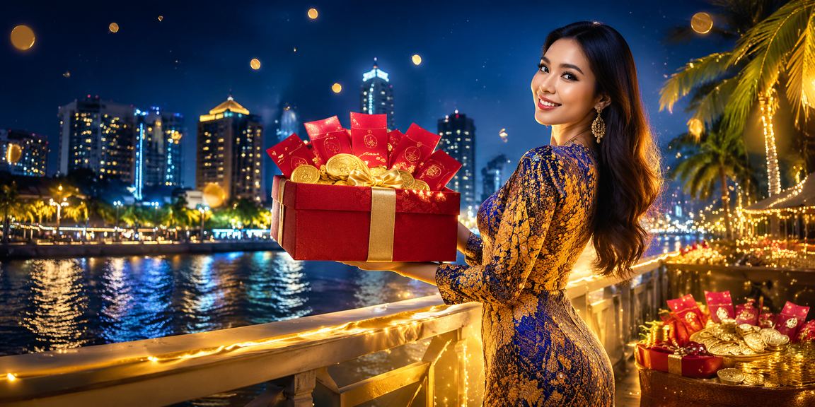 Bonus sampul merah dan corak batik — promosi perayaan 330e di Petaling Jaya